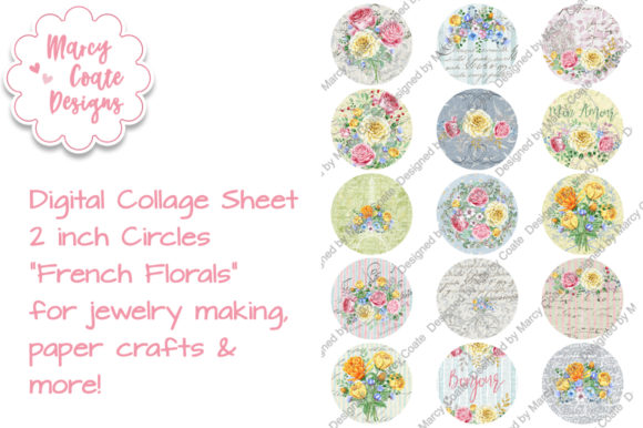 Discover the Versatility of 2 Inch Circles - French Florals