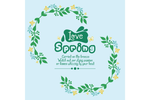 Embracing the Elegance of Love: A Deep Dive into Template Design for Love Spring Card