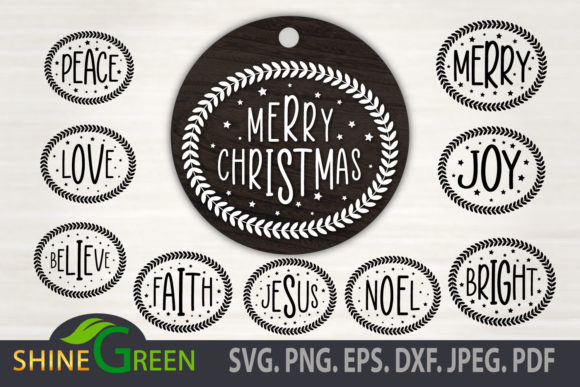 Explore Creative Christmas Ornaments SVG Bundle