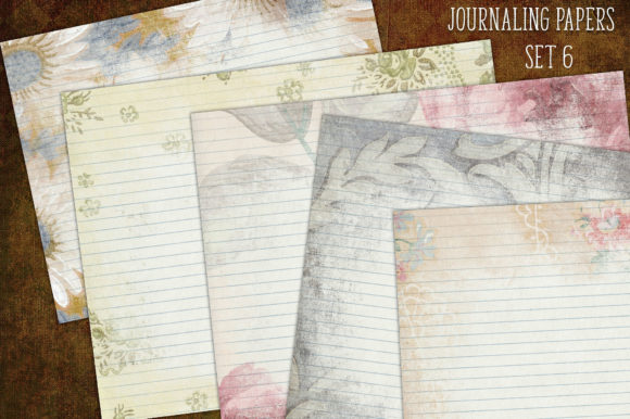 Explore Creative Freedom with Journal Papers Set 6