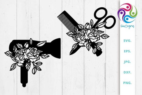 Explore the Versatile World of Hairdresser and Hairstylist SVG Designs