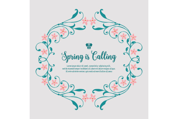 Exploring the Elegance of Simple Spring Calling Poster Design