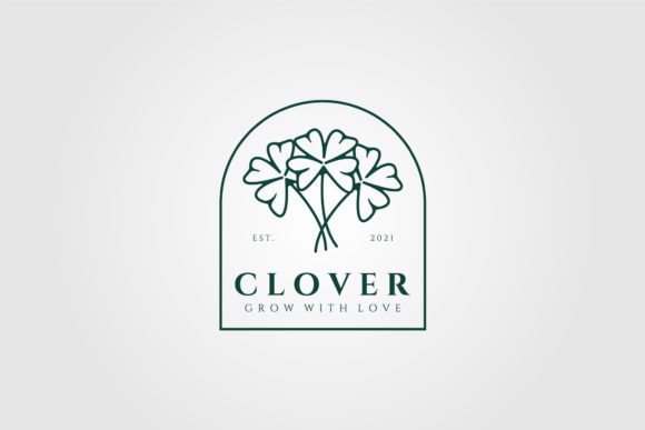 Exploring the Versatility of Clover Leaf Vintage Logo Vector Design