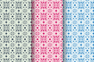 Pastel Color Abstract Batik Pattern