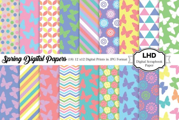 Spring Butterfly Patterns for Creative Projects